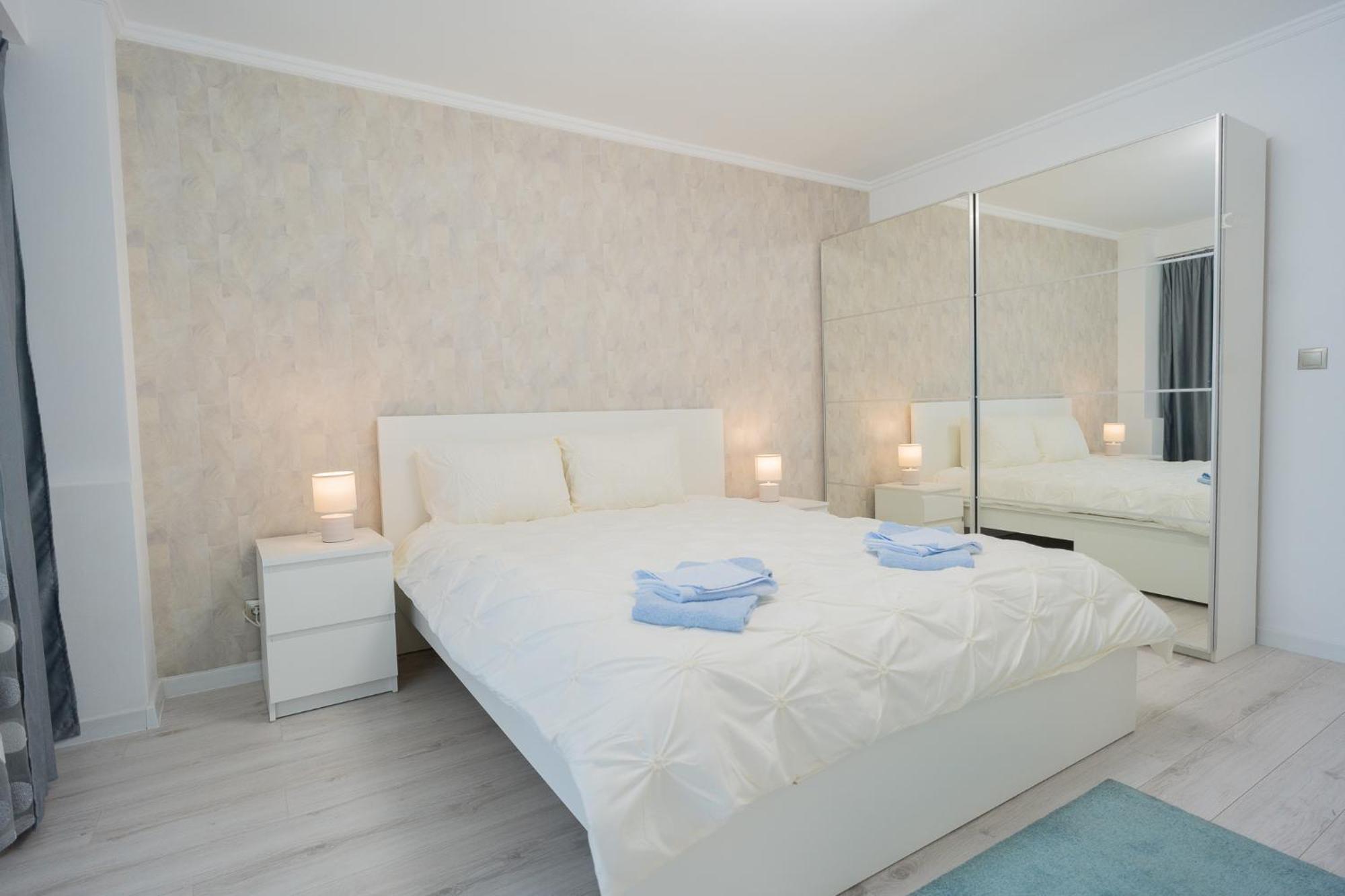 דירות בוקרשט Luxury 2Br On Decebal Avenue מראה חיצוני תמונה