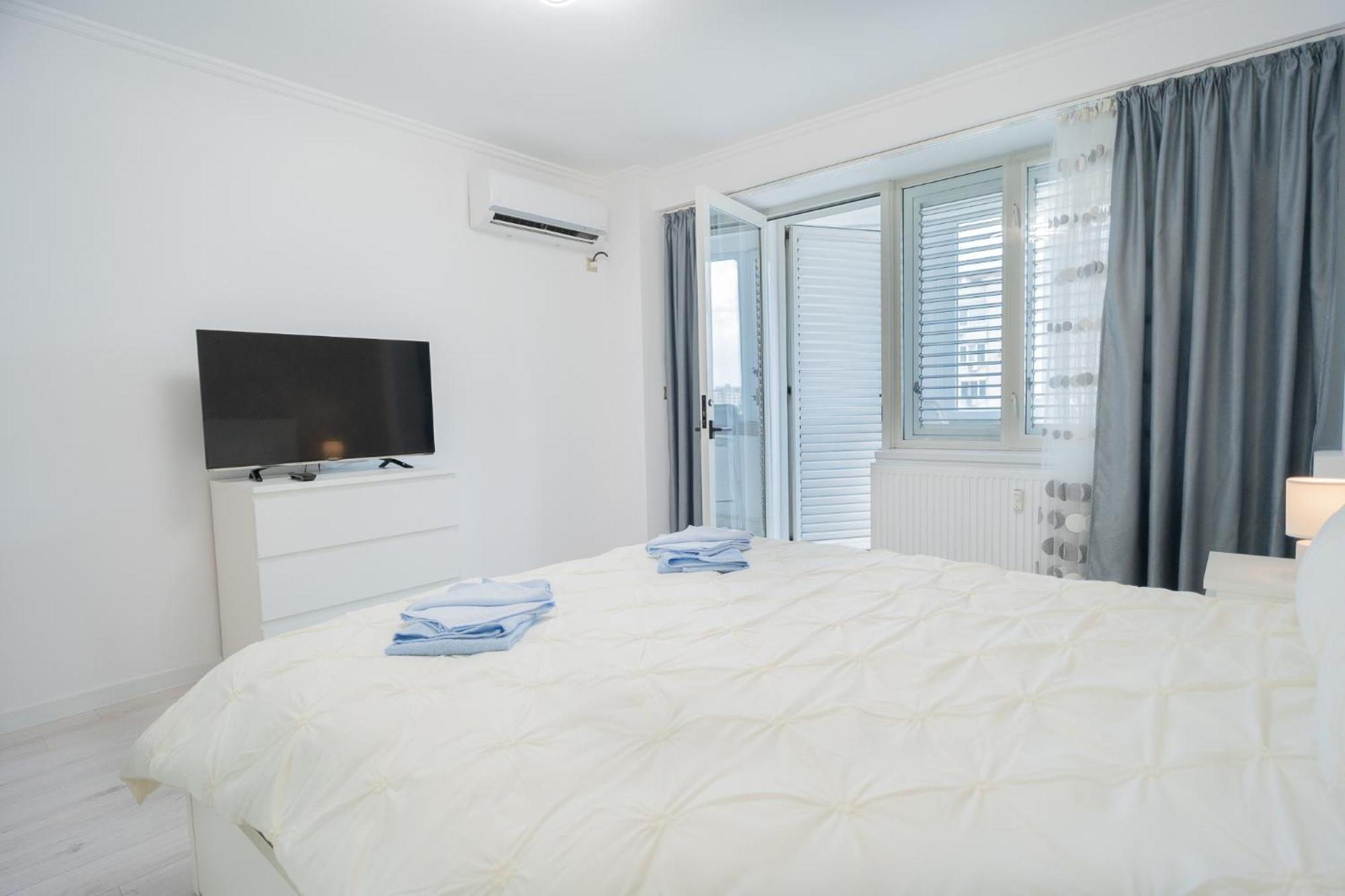 דירות בוקרשט Luxury 2Br On Decebal Avenue מראה חיצוני תמונה