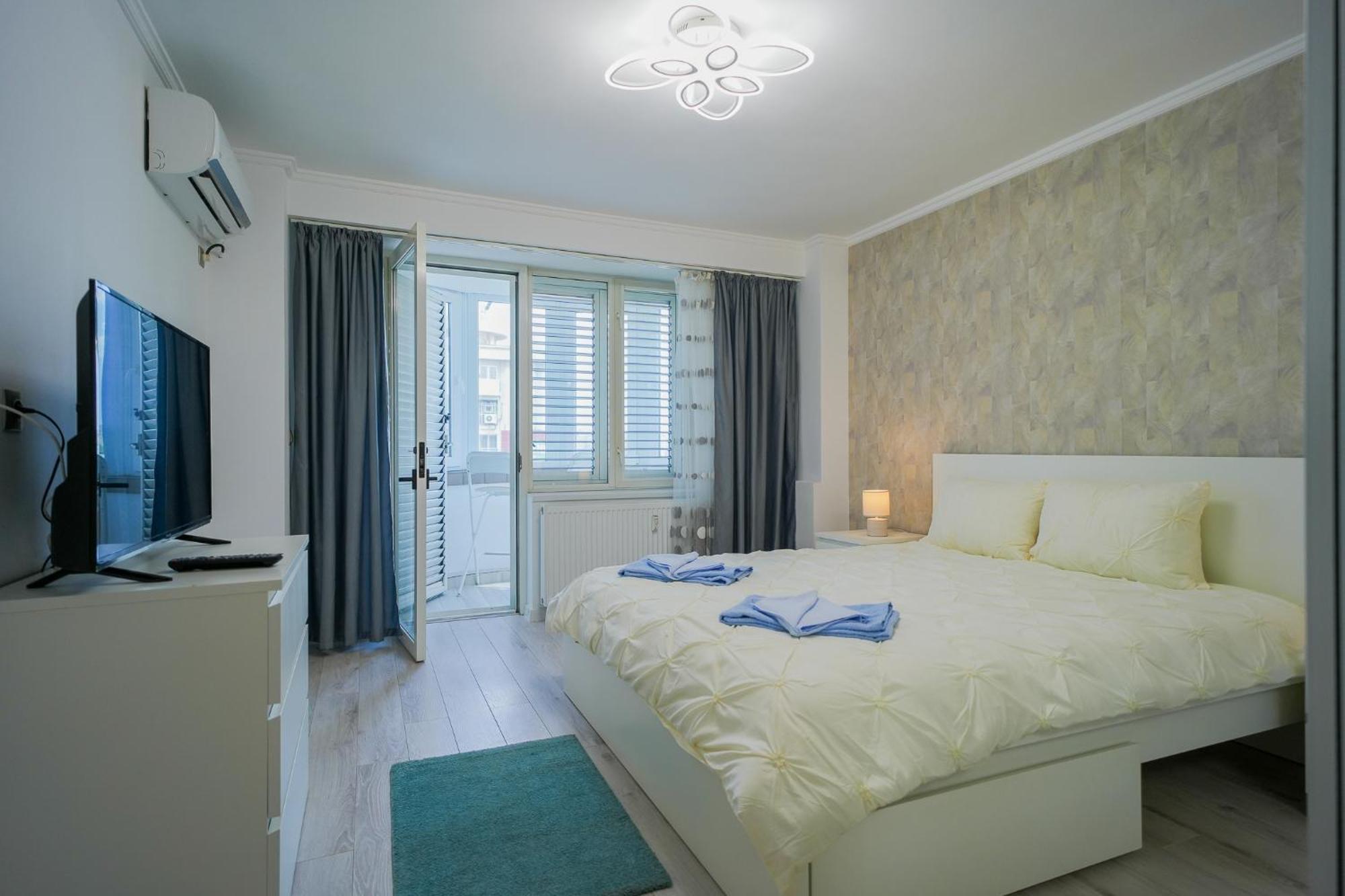 דירות בוקרשט Luxury 2Br On Decebal Avenue מראה חיצוני תמונה